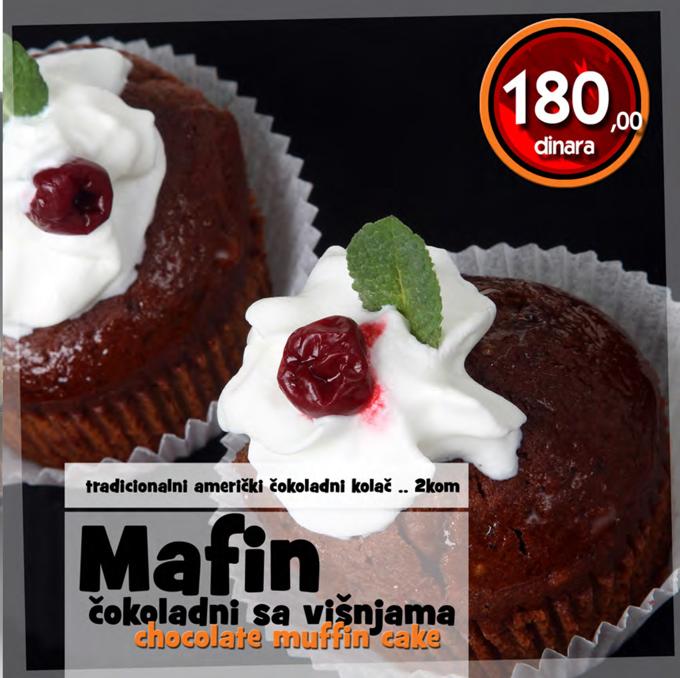 Chocolate Muffin Cake